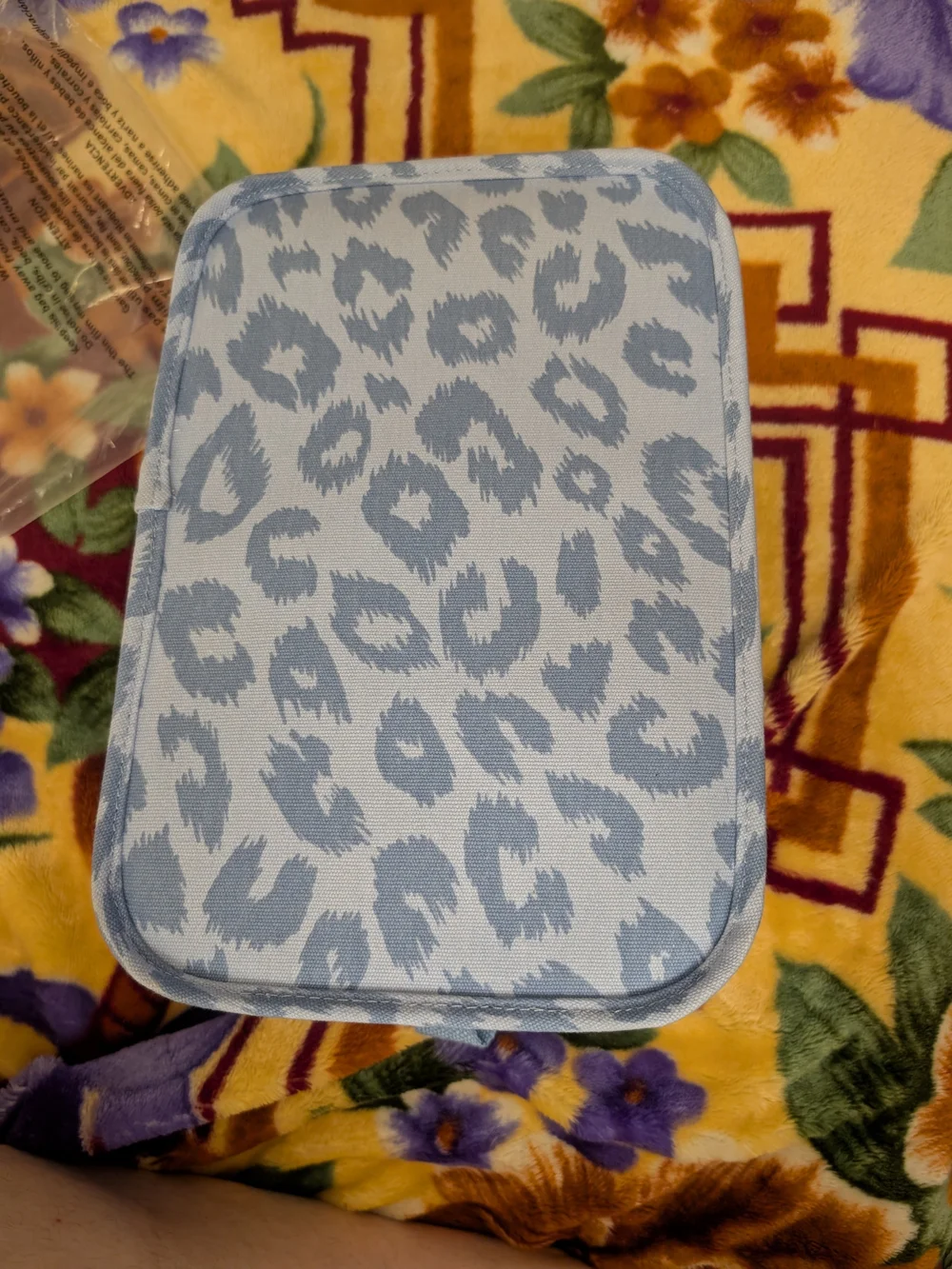 PINK Victoria's Secret Light Blue   Storage Bin SMALL
